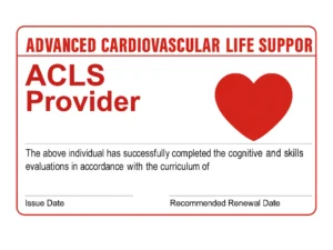ACLS RENEWAL $185.00
